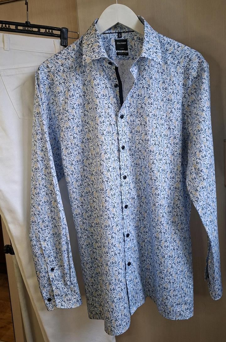 Красивая рубашка Olymp Luxor (modern fit)