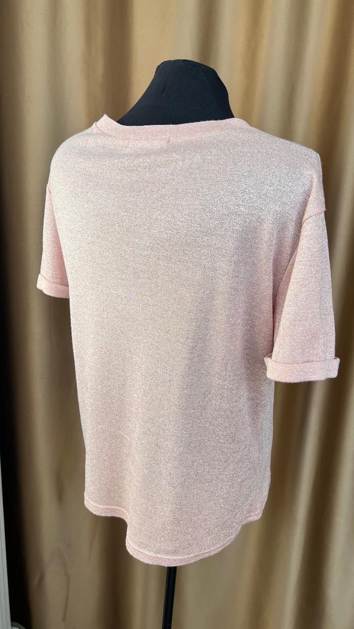 Футболка с люрексом