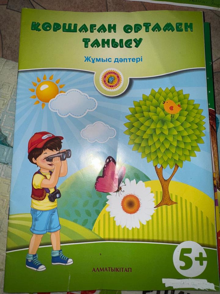 Садикке арналған жұмыс дәптерлері