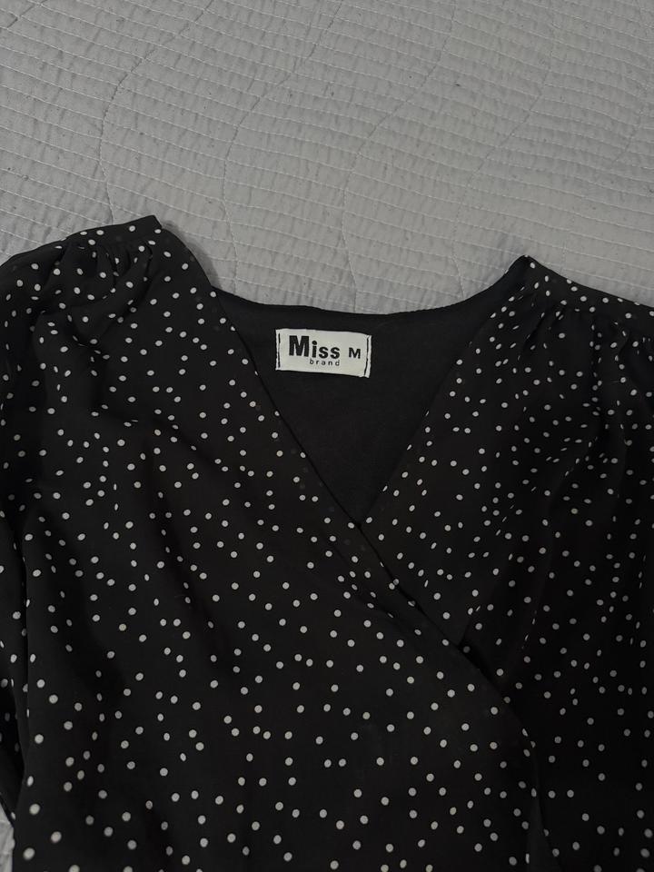 Miss платье горох