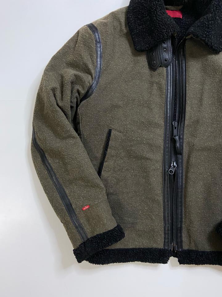 Levi’s Red Tab Workwear Wool Sherpa Bomber Jacket