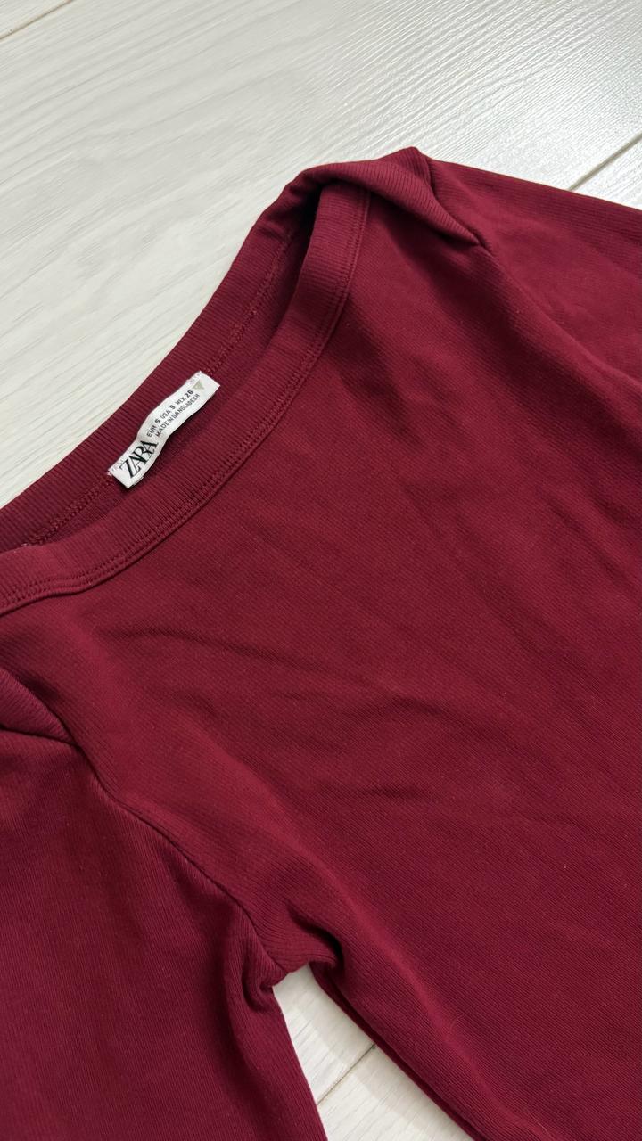 Зара лонгслив