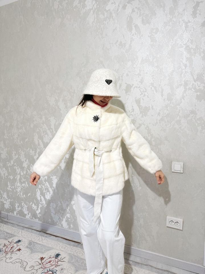 Белая шуба Оригинал