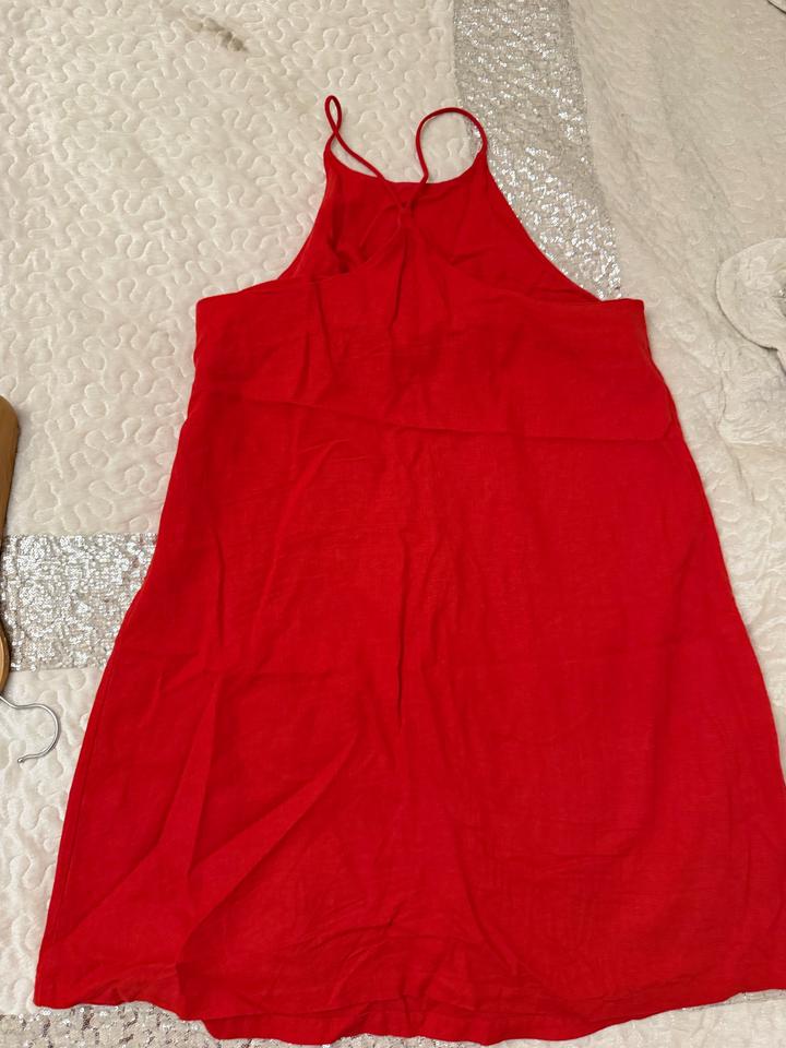 Красный сарафан Ostin