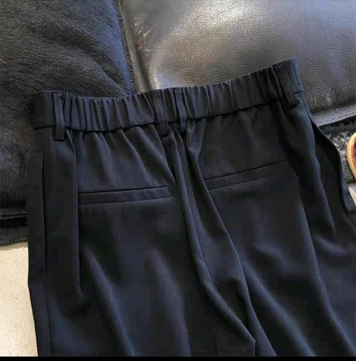 Брюки кюлоты с плиссировкой передней части, р 42-44