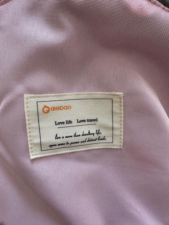 Эргорюкзак кенгуру розовый