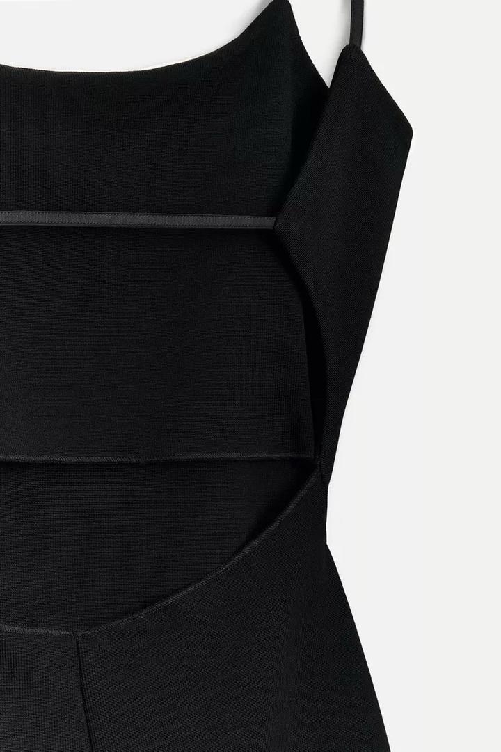 Черное платье Zara
