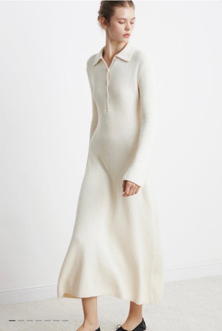 Платье молочная Lime