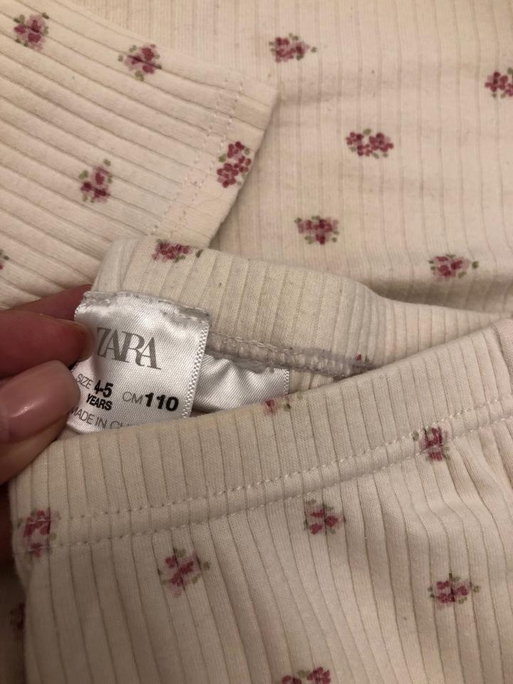 Пижама Zara в рубчик 4-5 лет 110 см