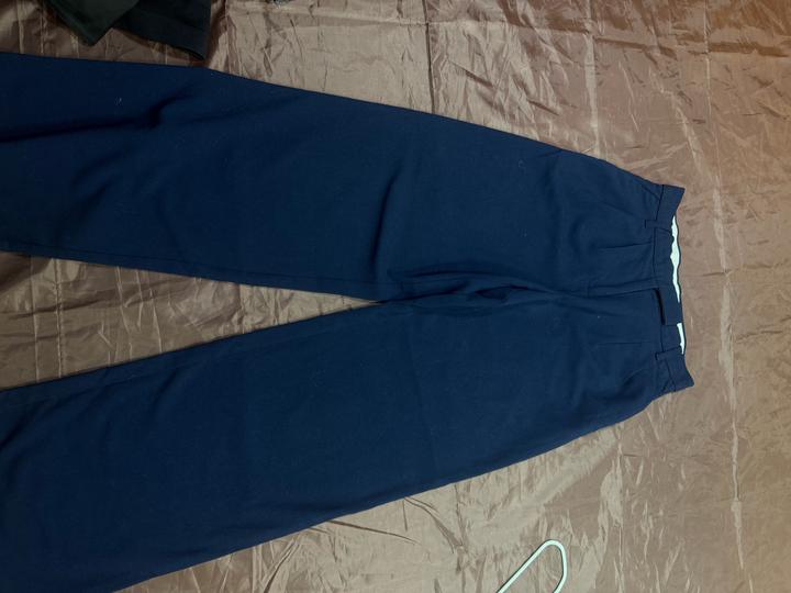 темно синие штаны Bershka