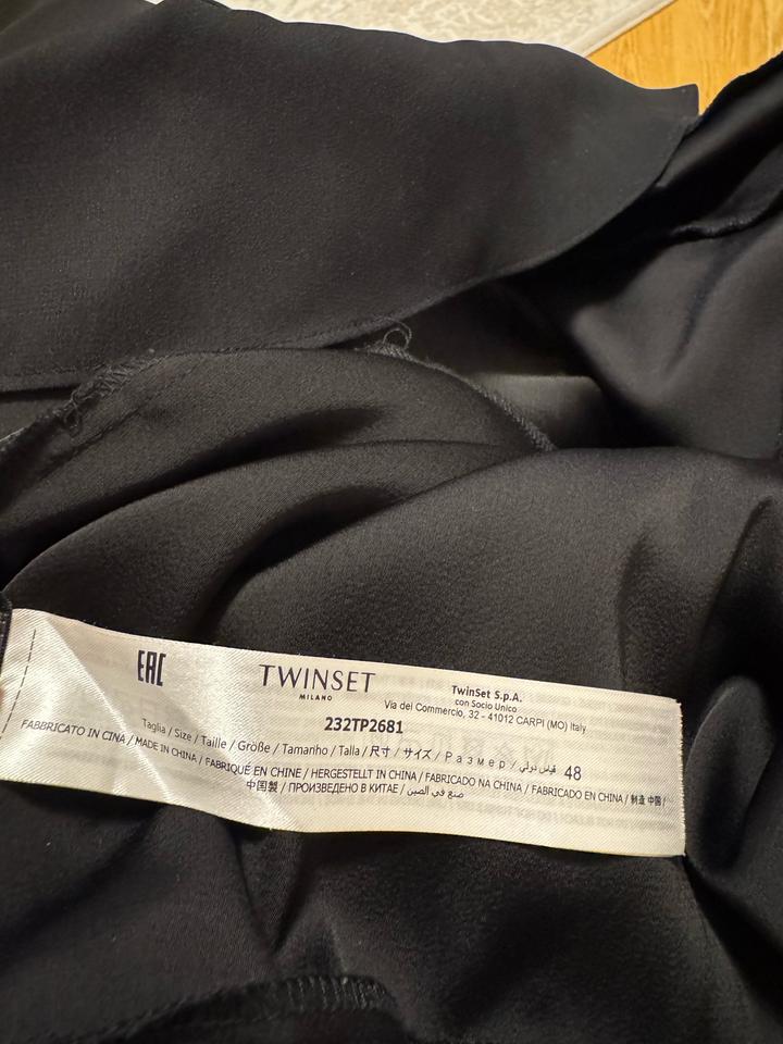 Черное платье Twinset