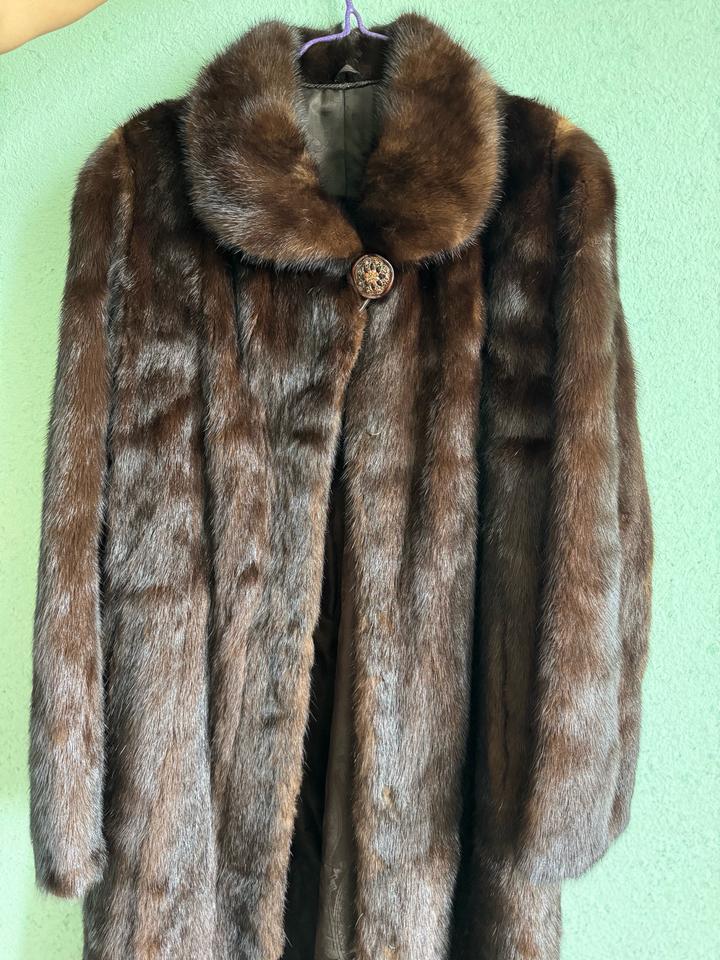 Норковая шуба