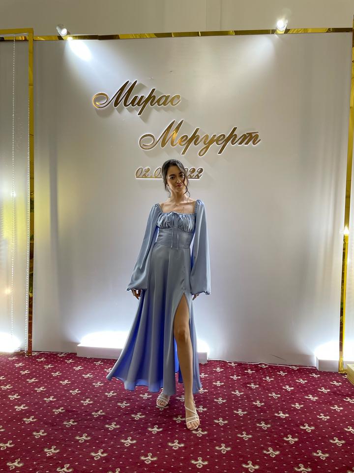 Шелковое вечернее платье (идеально на корпоративы или Новый год😍)