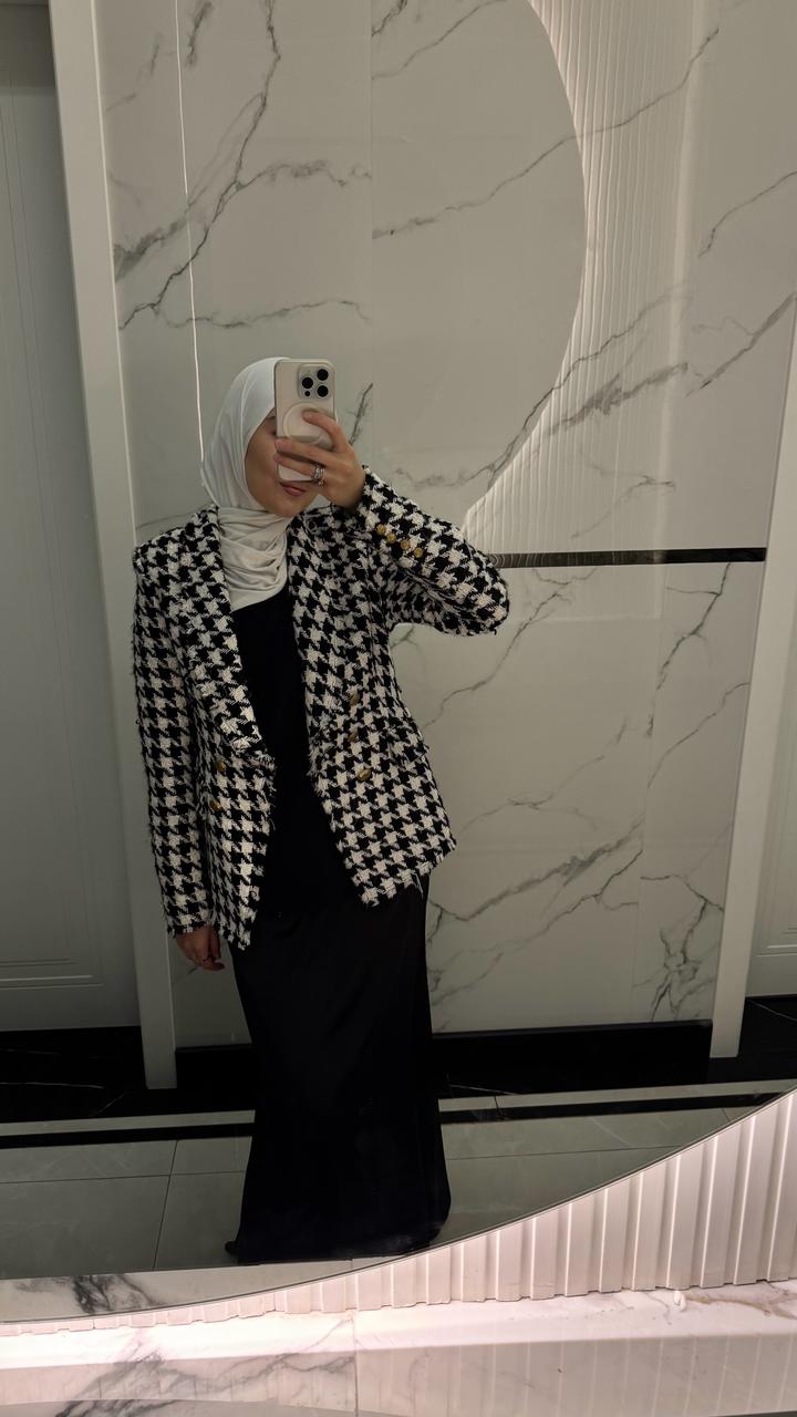 Пиджак твид Zara