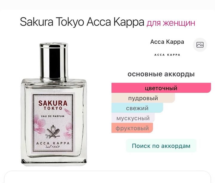 Acca Kappa - Sakura Tokyo 20 ml EDP