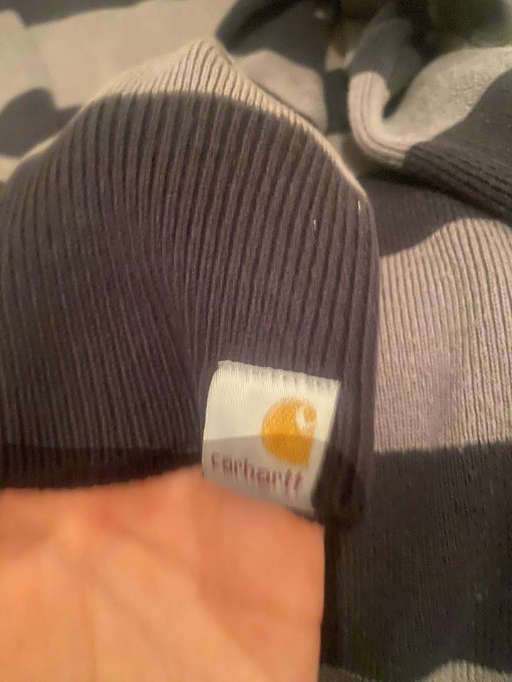Полосатый Джемпер Carhartt серого цвета