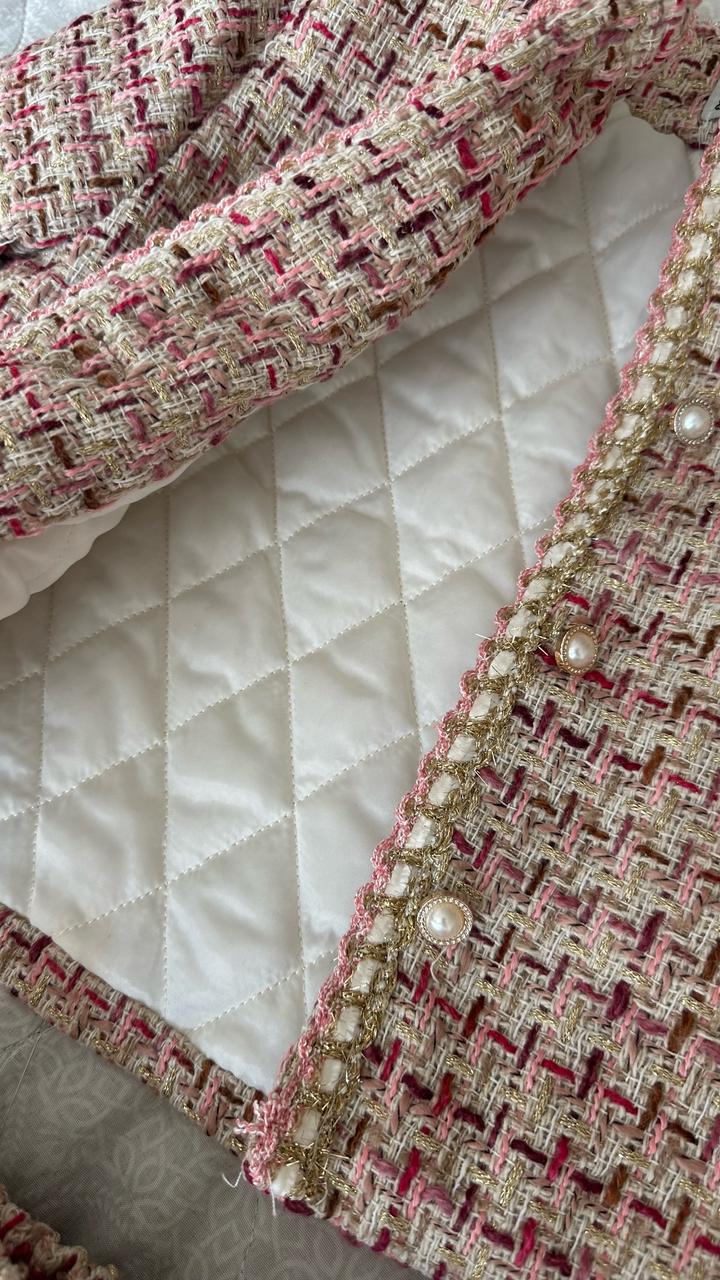 Костюм для девочки (жакет + юбка)