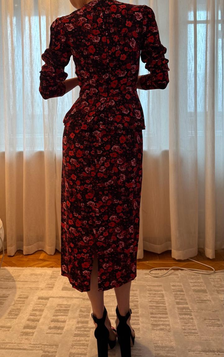 цветочное платье