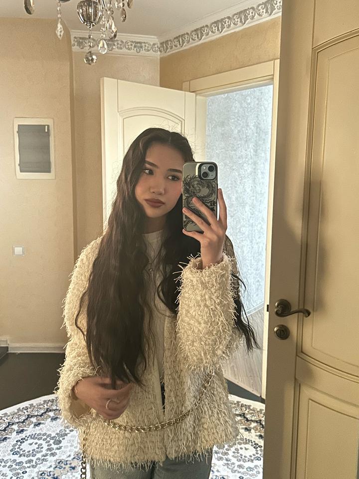 Белый жакет, кардиган