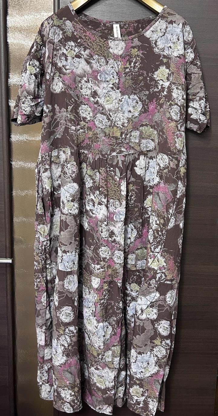 Штапельное платье Италия