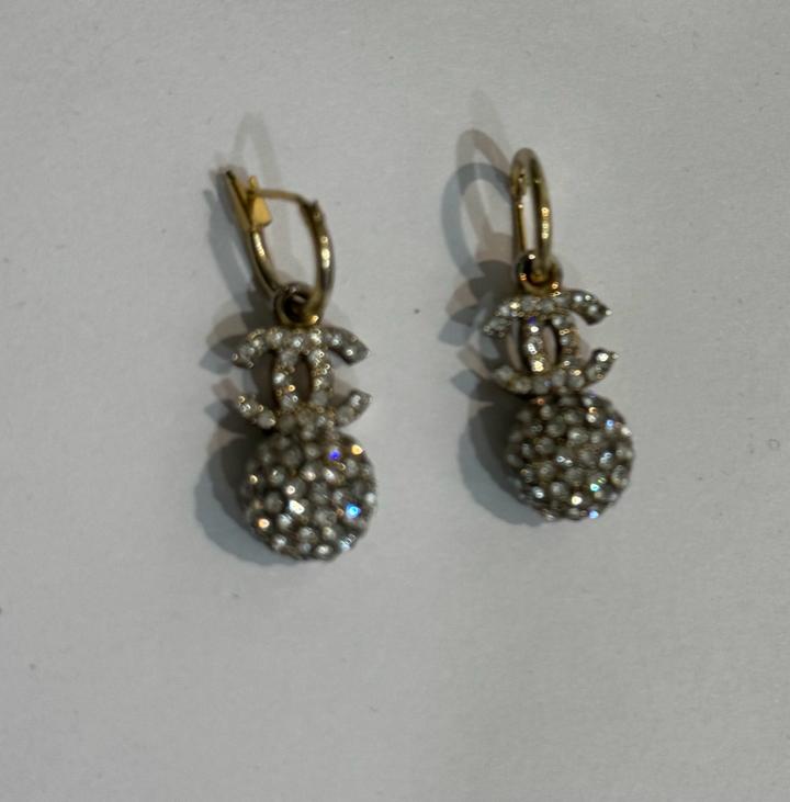 Премиальные серьги в стиле Chanel