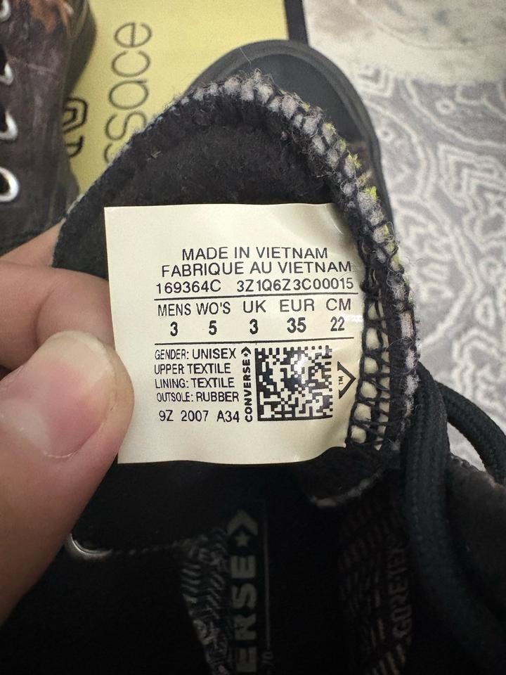 Кеды Converse Chuck Taylor All-Star Gore-Tex, коричневый / зеленый / черный