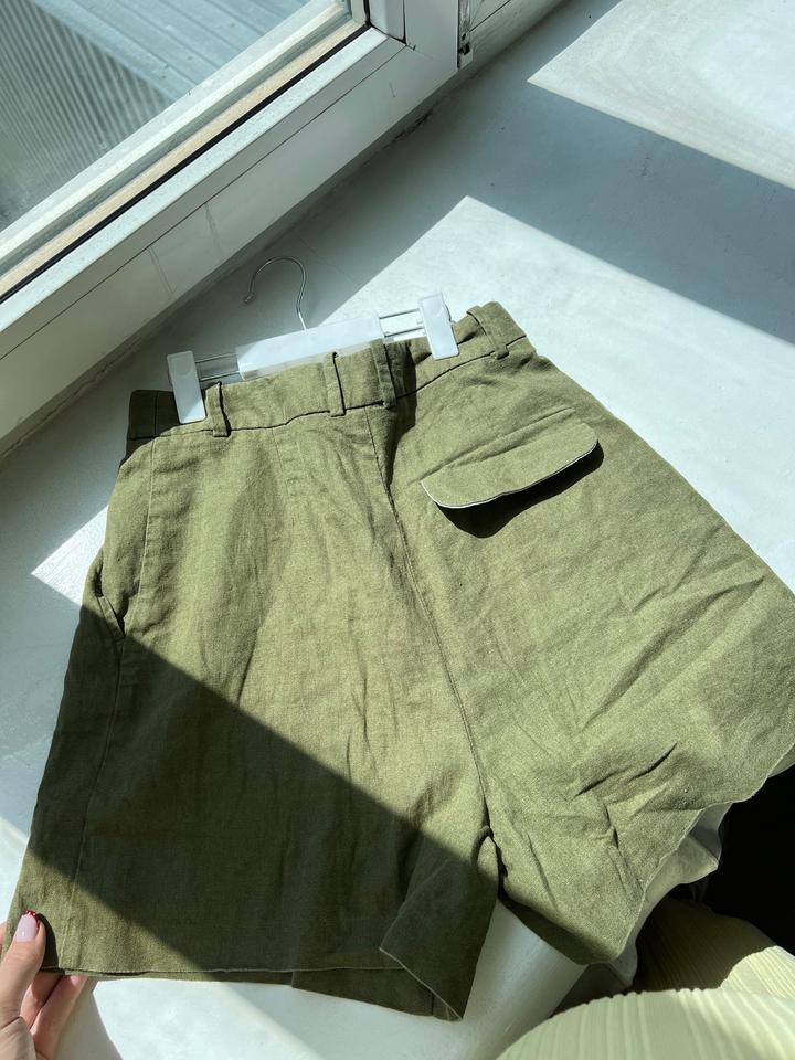 Шорты лен Zara
