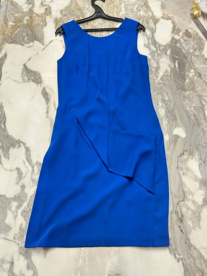 Armani Jeans вечернее синие платье