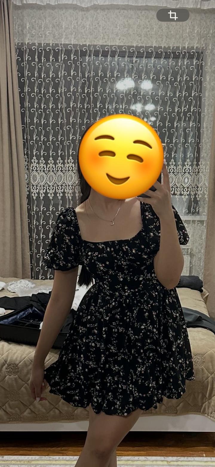 Короткое летнее платье