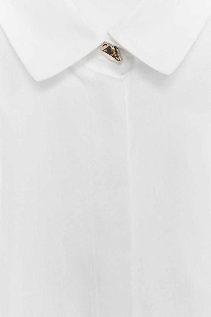 Приталенная рубашка Zara