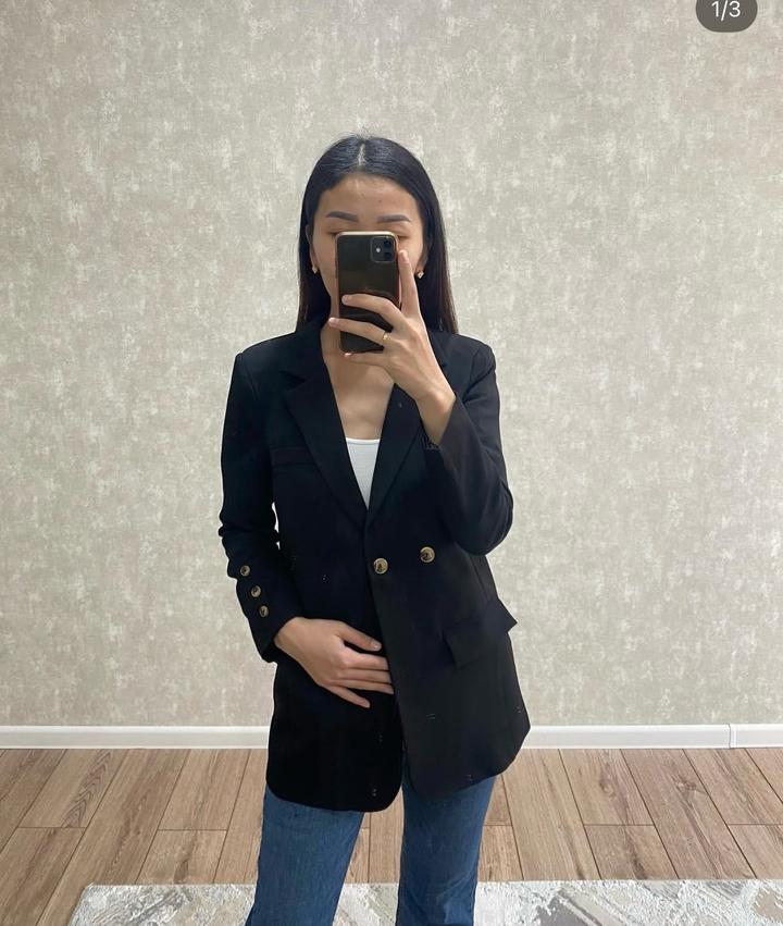 Черный пиджак