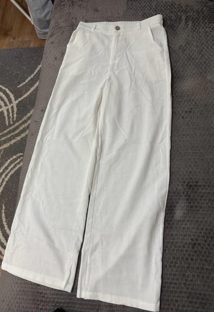 Белые штаны/брюки на лето