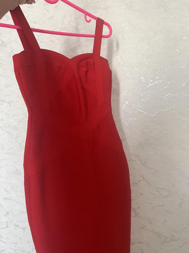 бандажное платье HERVE LEGER