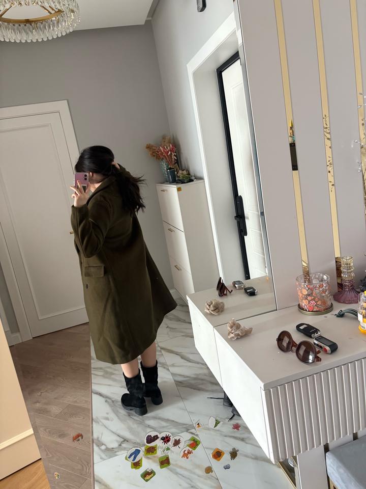 Шерстяное пальто