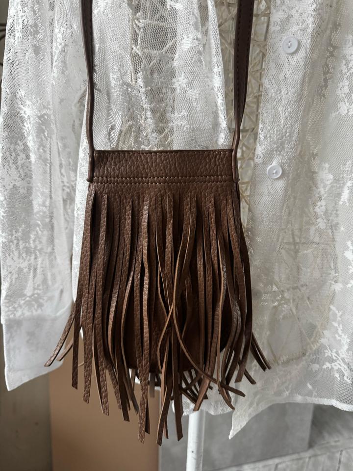 Сумка с бахромой