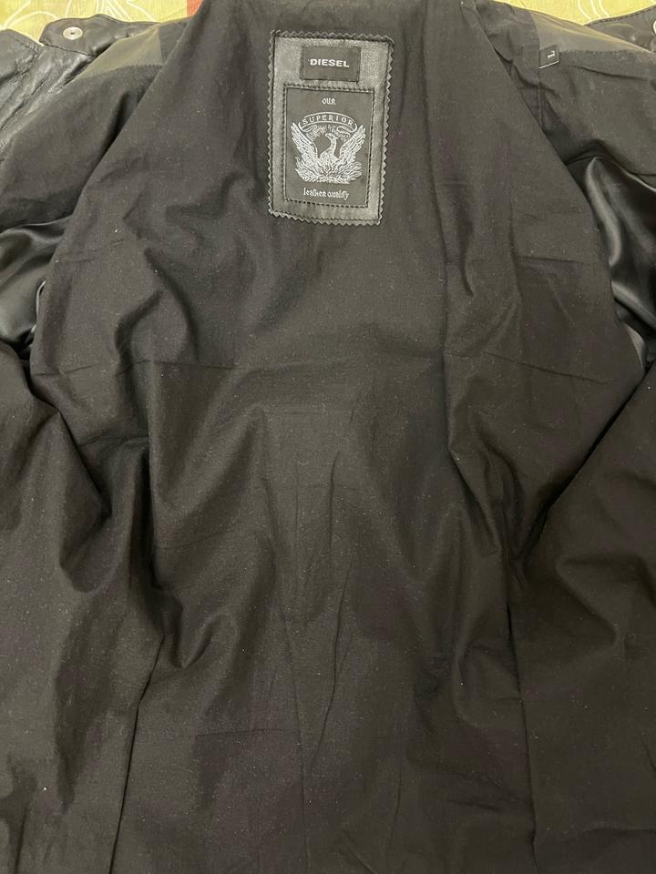 Кожаная куртка Diesel