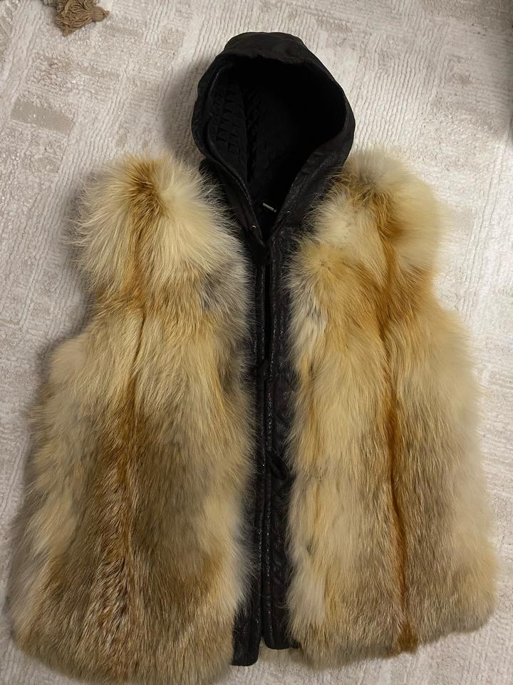 Жилетка стеганная Лиса