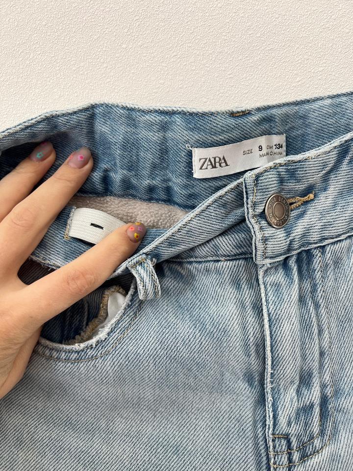 Джинсы Zara с утеплителем