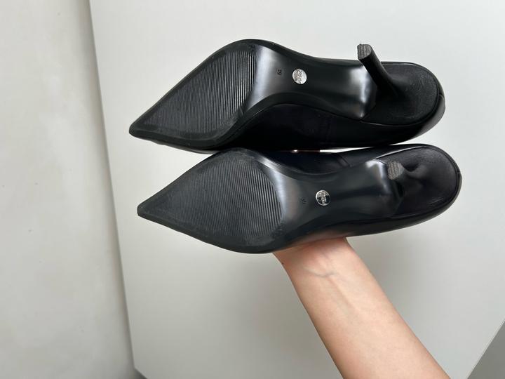 кожаные туфли zara