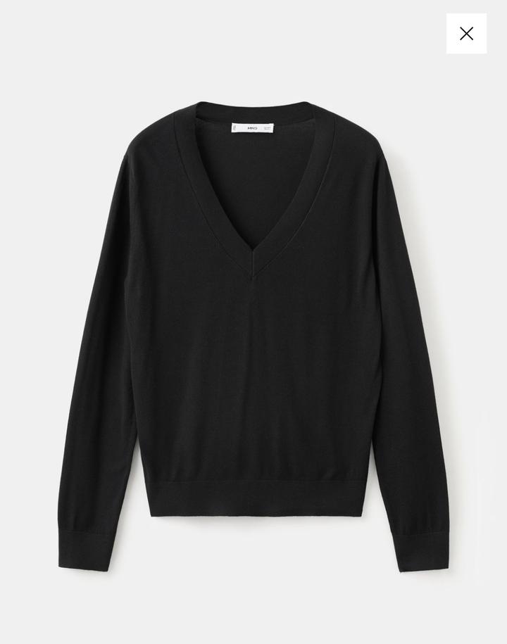 Пуловер трикотажный Mango