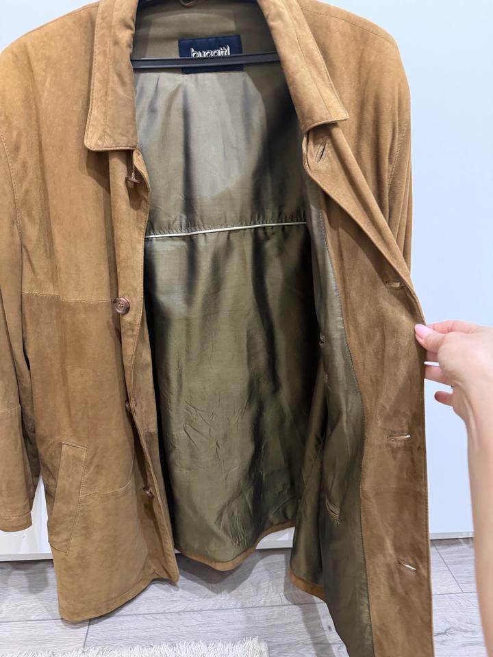 Мужская куртка из натурального замша.