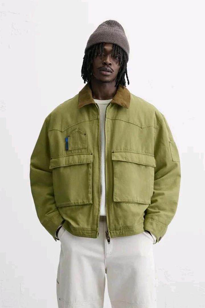 Новая джинсовая куртка Zara (XL 54)