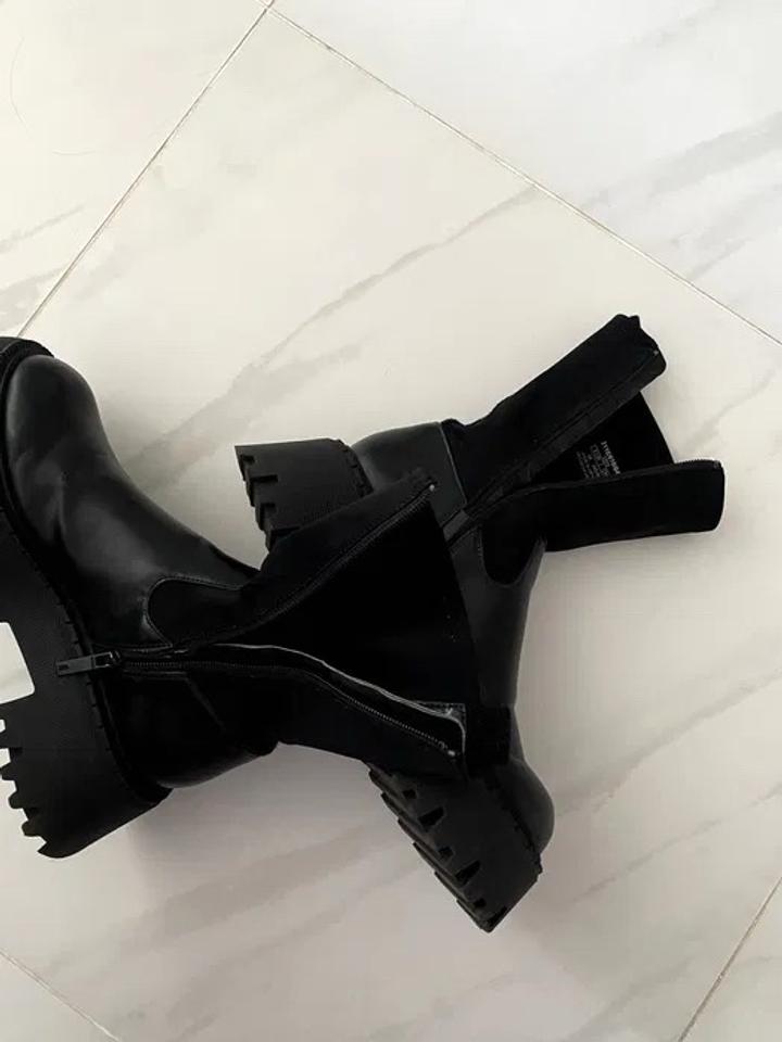 Ботинки Zara на платформе демисезонные — нужен ремонт стельки