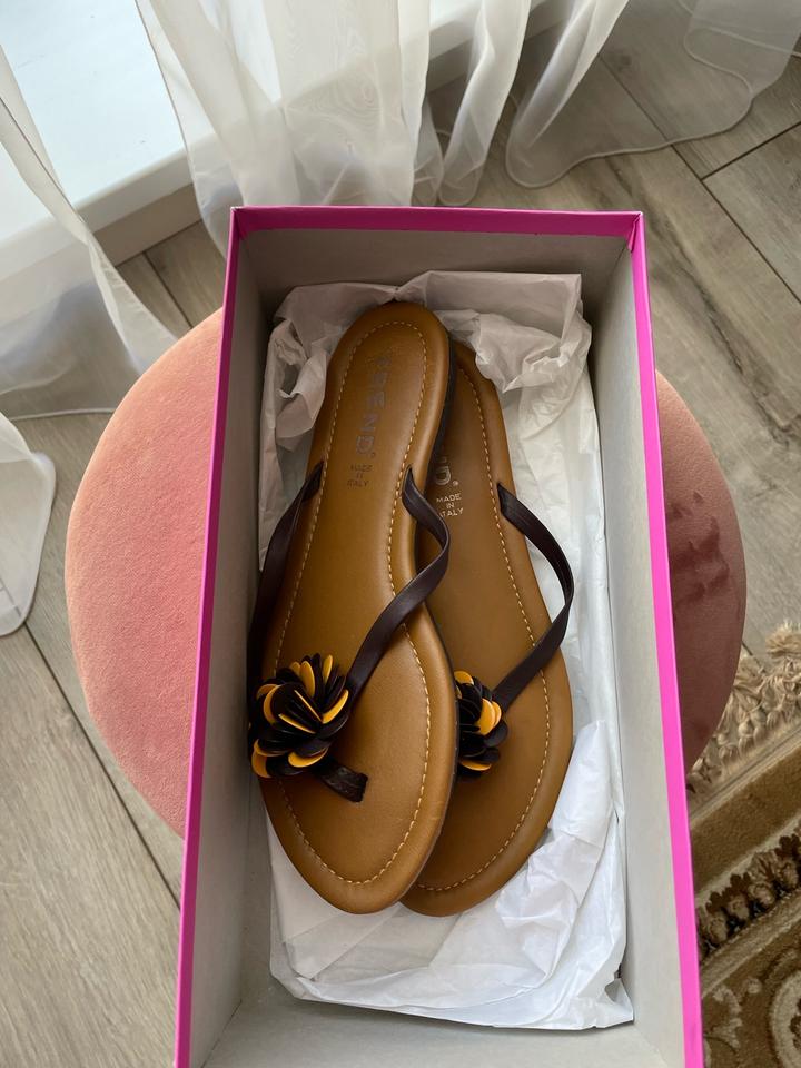 Шлепки вьетнамки кожаные