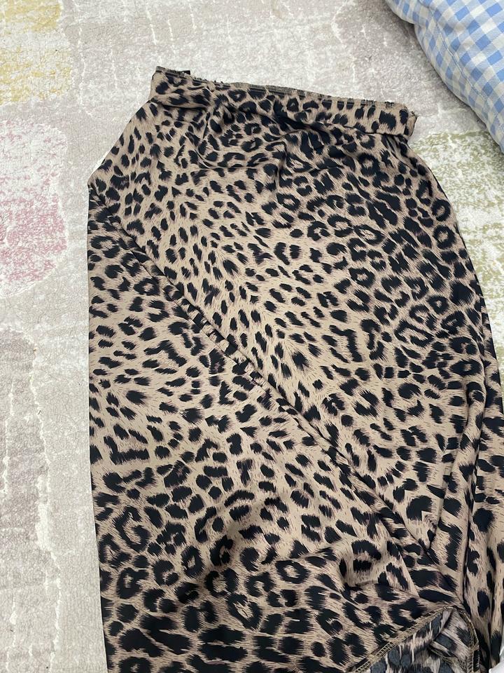 леопардовая юбка