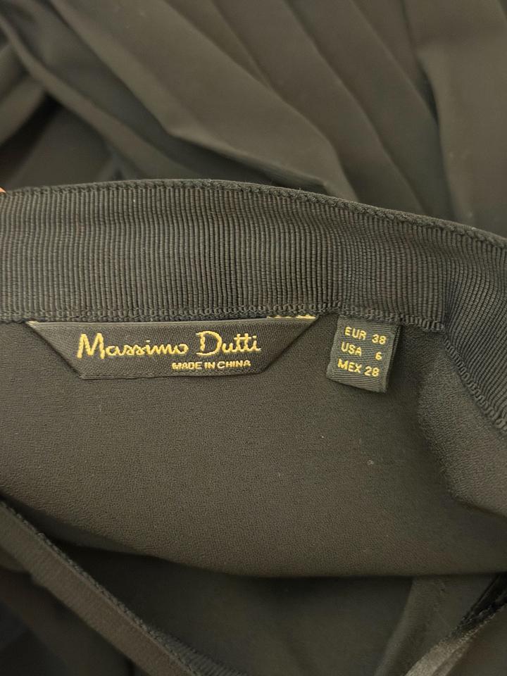 Юбка черная Massima Dutti