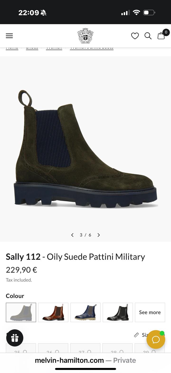 Ботинки Melvin & Hamilton