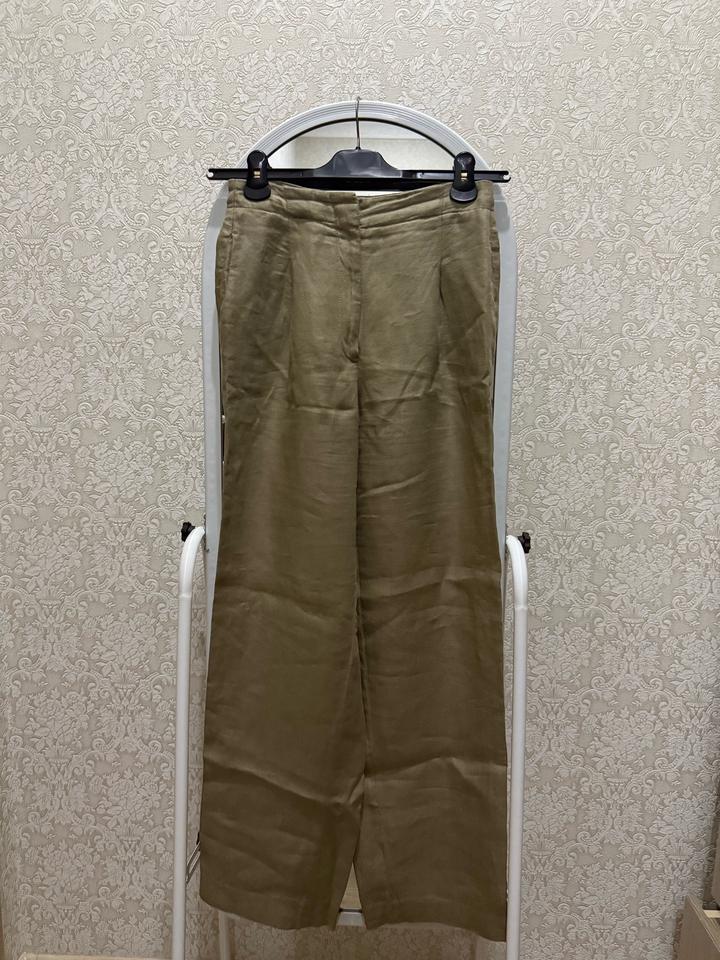 Брюки из льна от Massimo dutti