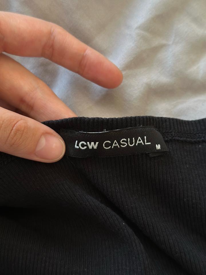 Черный женский топ