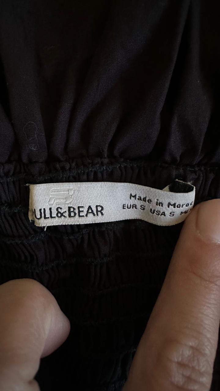 Черное платье Pull&Bear